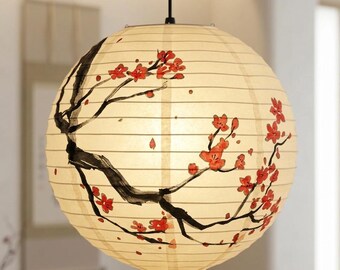 Chinese/japanese Printed Paper Lantern 12"/30cm - Flower Design, Wedding Festival Party Decoration DIY
