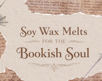 Bookish Wax Melt Bars - 4 Bar Bundle