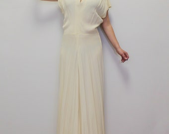 Vintage 40s Evening Gown/Wedding Dress