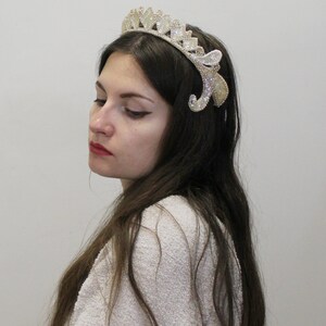 Vintage 40s Bridal Crown Headband - Etsy display picture 1