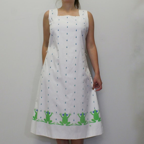 Vintage Rainy Frog Midi Dress by The Vested Gentr… - image 8