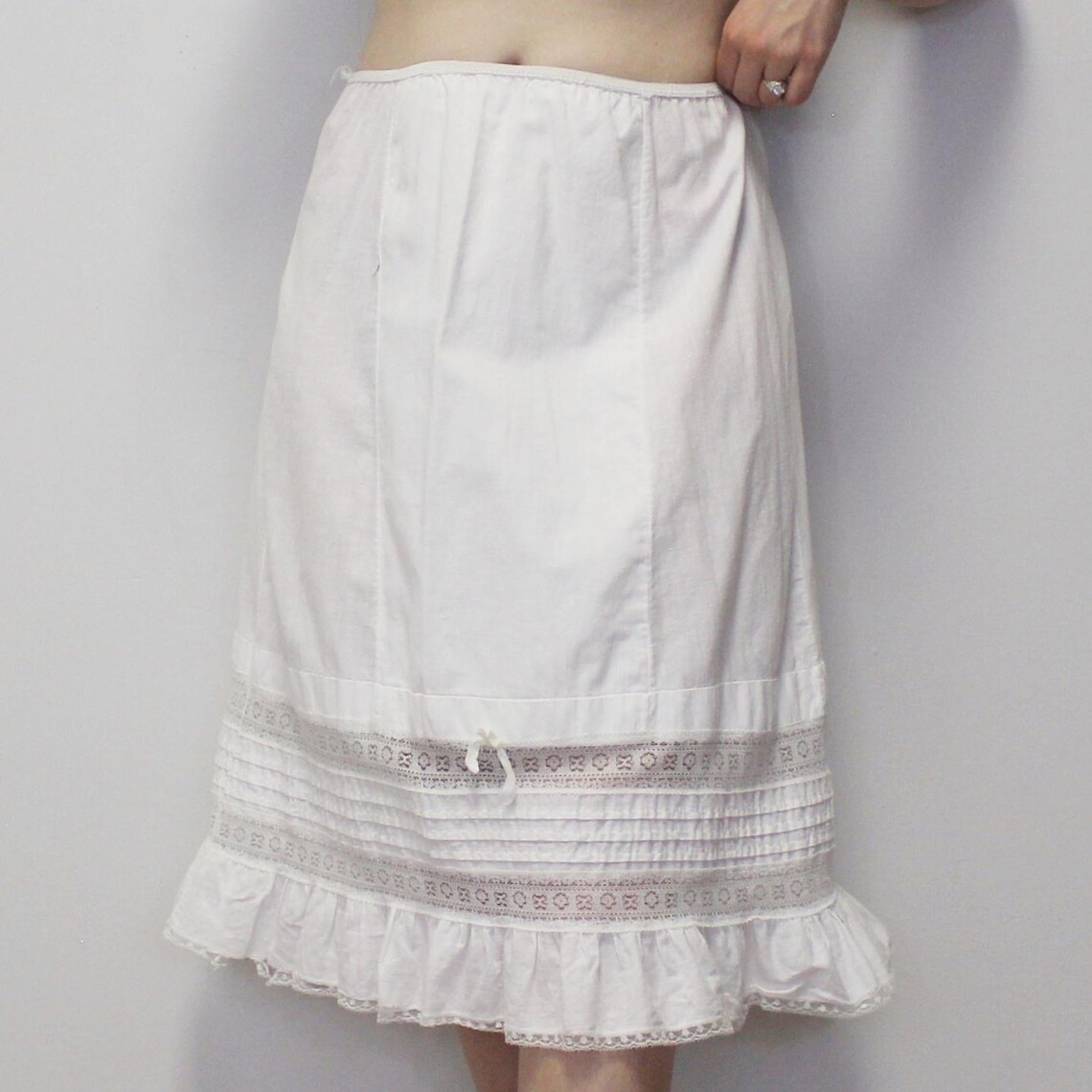 1970s Wrap Slip Skirt