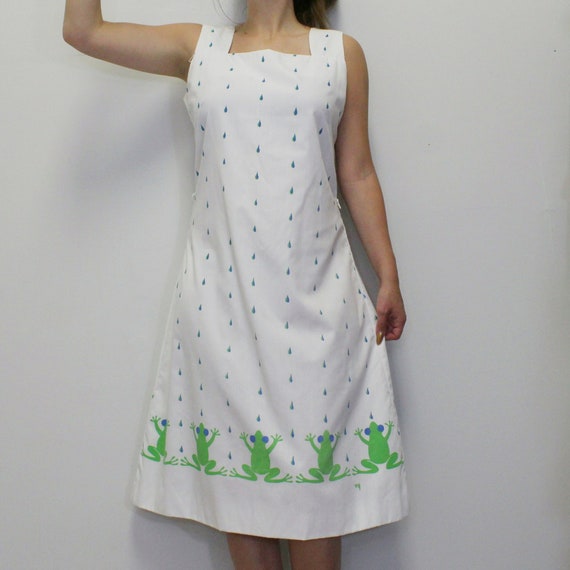 Vintage Rainy Frog Midi Dress by The Vested Gentr… - image 4