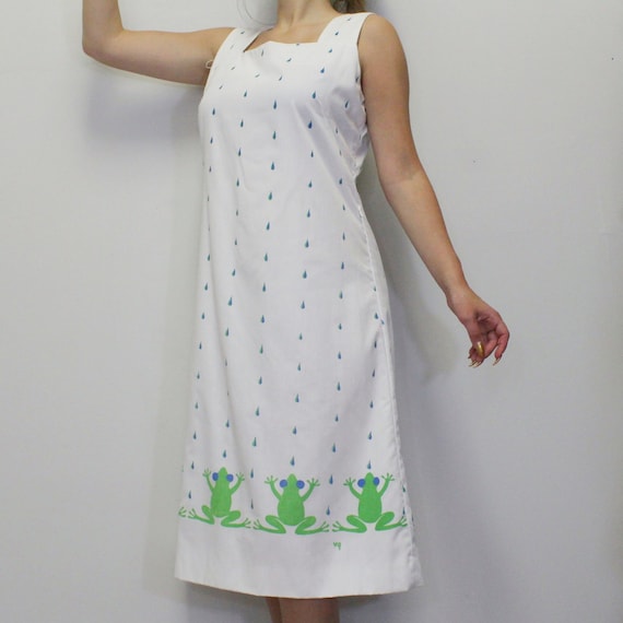 Vintage Rainy Frog Midi Dress by The Vested Gentr… - image 5