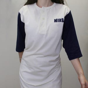 Vintage 70er Jahre Nike Sportswear Baseball Tee - Nike Baseball T 70er Jahre Vintage