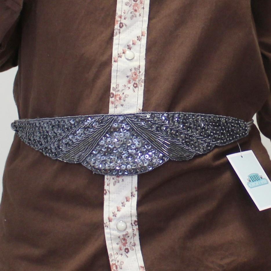Beaded Cummerbund - Etsy display picture 1