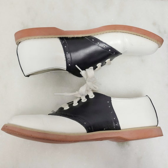 Vintage 80s does 50s Saddle Shoes by Willits- Sad… - image 2