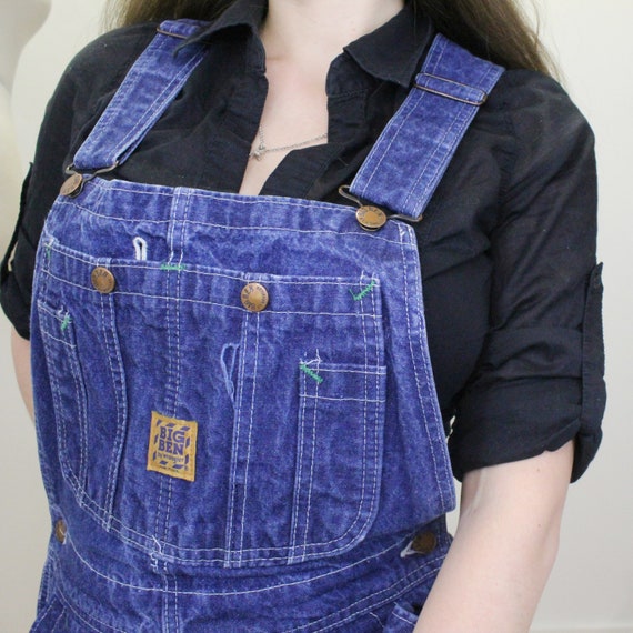 Vintage 90s Rare Big Ben Wranglers Overalls - Big… - image 10