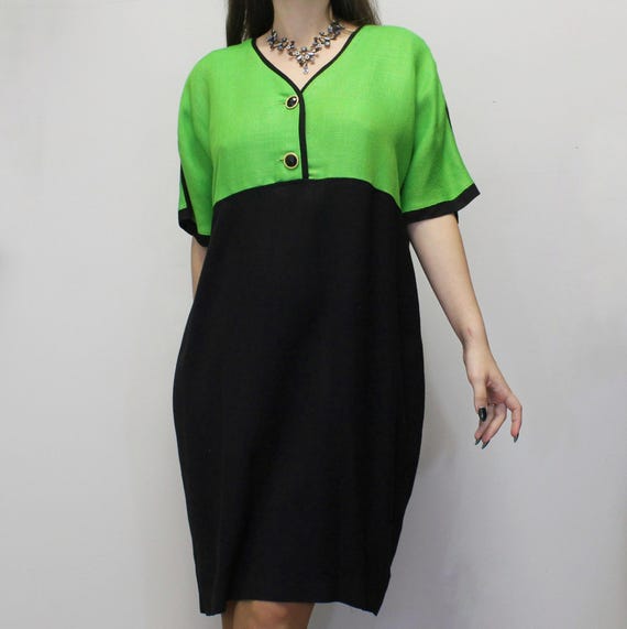saks green dress Saks fifth Ave Green Dress Women's L Gauze Resort Cotton Coastal Summer  Breeze