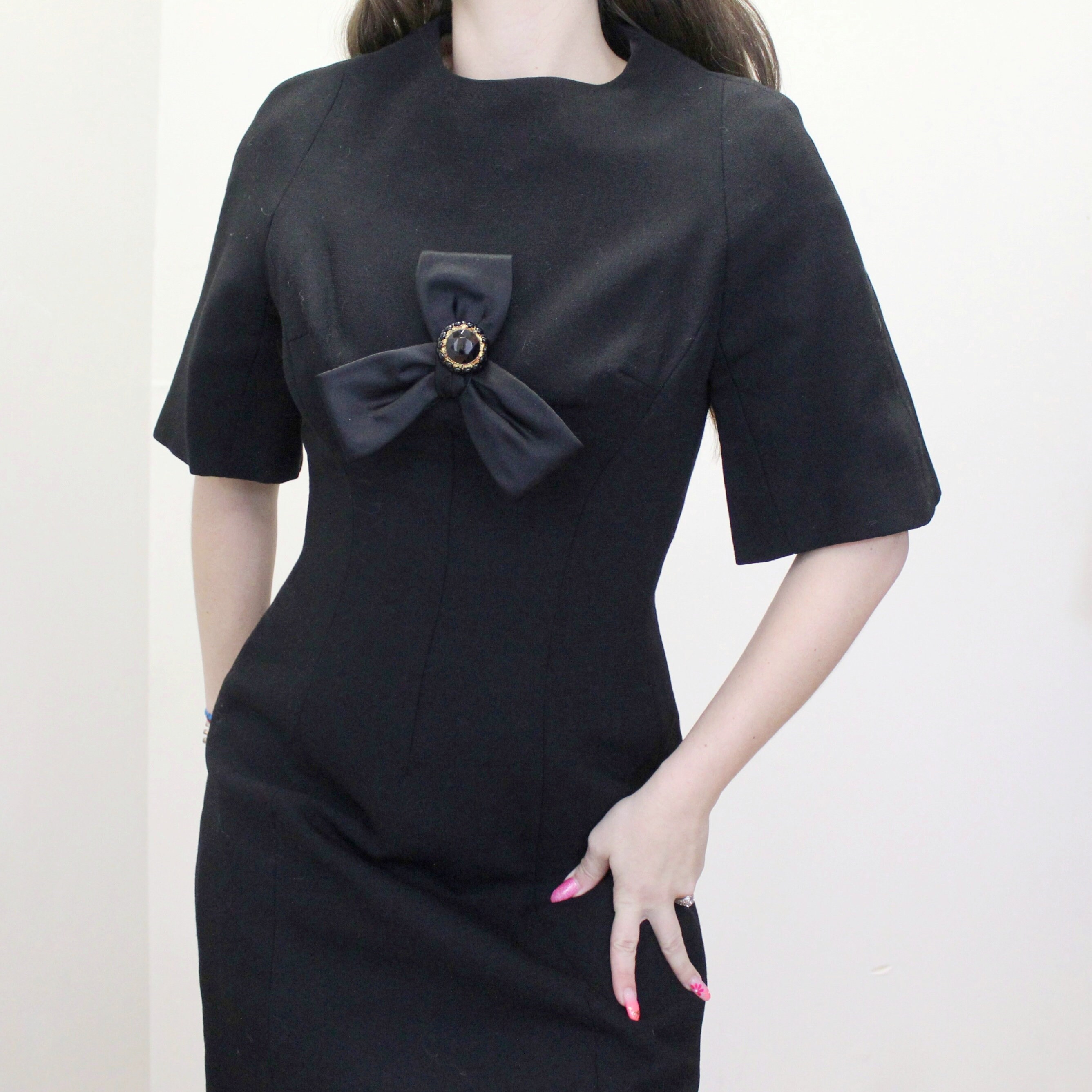 ワンピース Betty Boop Balloon Mini Dress Black s-l1200.jpg