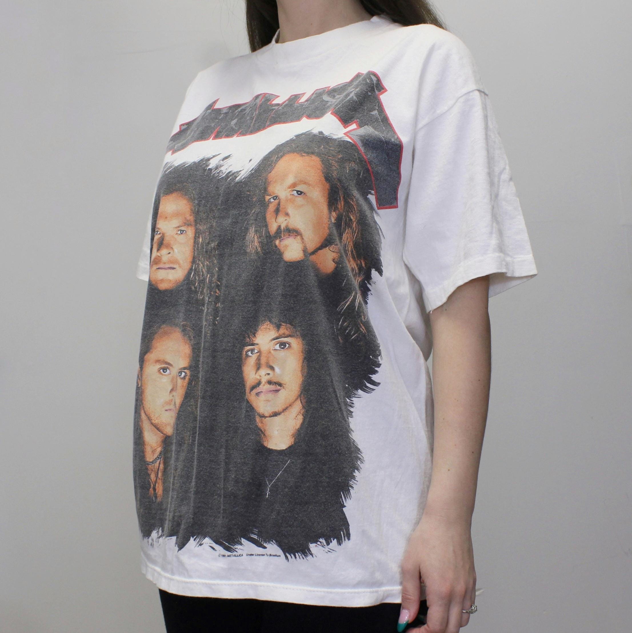 Vintage 90s Metallica Wherever I May Roam Double Sided Graphic 