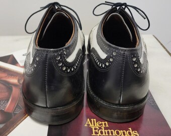Vintage 90s IOB Allen Edmonds Broadstreet Spectator Wingtip