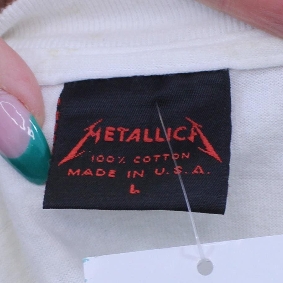 Vintage 90s Metallica Wherever I May Roam Double Sided Graphic