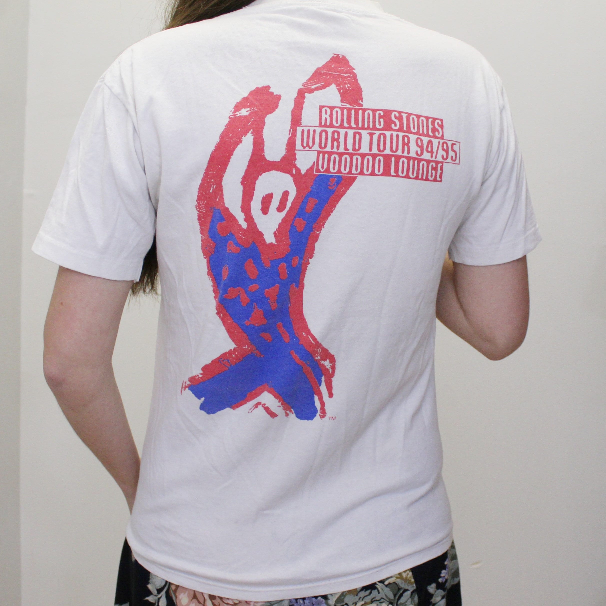 Vintage Rolling Stone 94/95 Voodoo Lounge Tour Tee With Vintage Rolling Stone 94/95 Voodoo Lounge Tour Tee With