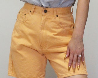 vintage des années 90 Orange Jorts Jordache Peach Shorts