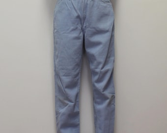 Vintage 70s Maverick Jeans Light Wash High Waisted Denim Western Pants
