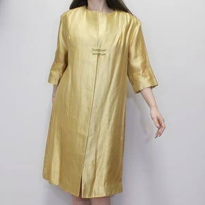 Vintage 50s Gold Metallic Fancy Jacket