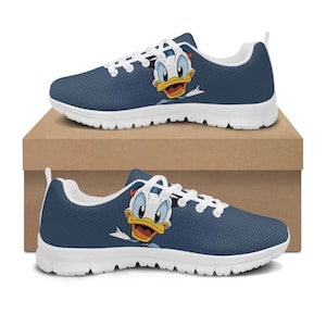 Donald Duck Sneakers - Etsy