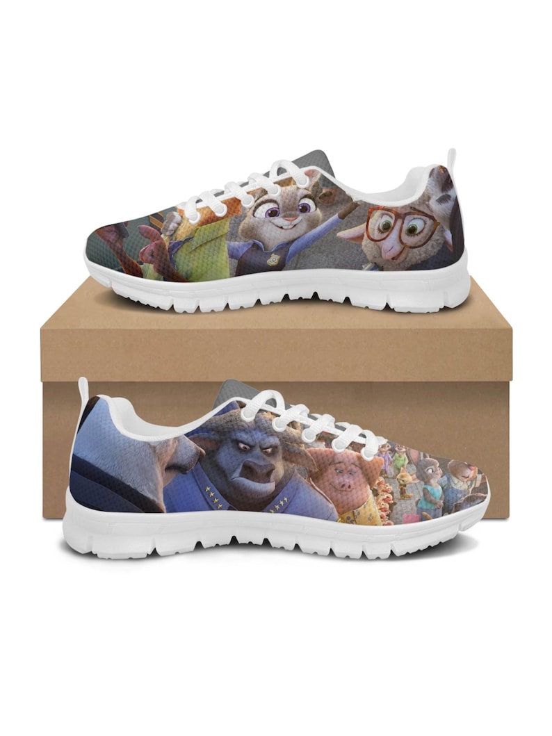 Zootopia Athletic Shoes: Breathable Mesh Running Sneakers image 1