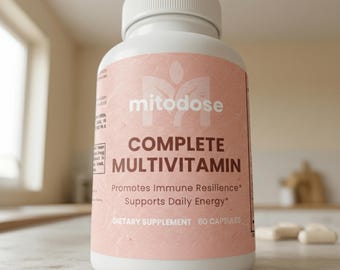 Supplément multivitaminé naturel complet, gélules multivitaminées, soutien immunitaire mélange antioxydant échinacée hommes et femmes