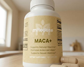 Gélules de racine de maca bio, 1500 mg, mélange triple, noir, rouge, jaune, macas, endurance, bien-être sexuel