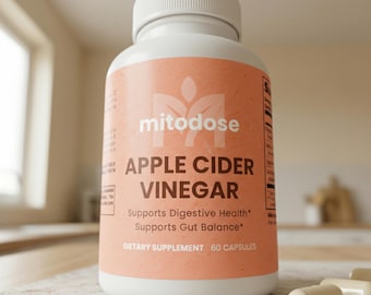 Gélules de vinaigre de cidre, supplément Detox ACV, nettoyage écologique du métabolisme et de la santé intestinale, rituel de digestion