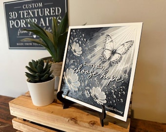 Every day, choose hope print