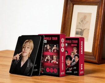 BTS World Tour "Arirang" Theme LOMO Card Set, BTS Tour-Style Photocards, Fan Collectibles & Merchandise, Ideal for Fan Journal Decoration
