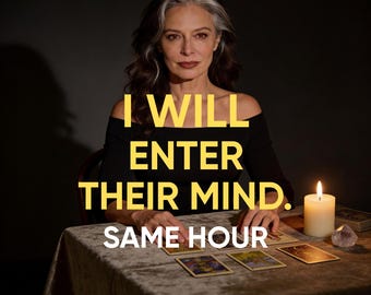 Same Hour Telepathy Reading, Read Their Mind, No AI, Hidden Truth Medium Guidance, No Tools