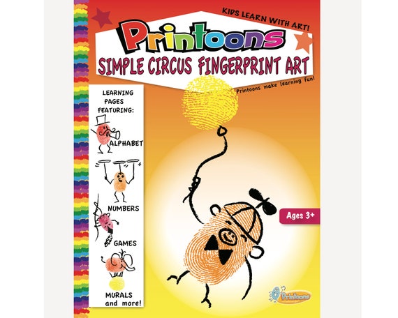 Tools & Accessories - Cute Fingerprint Activities DIY Painting Book