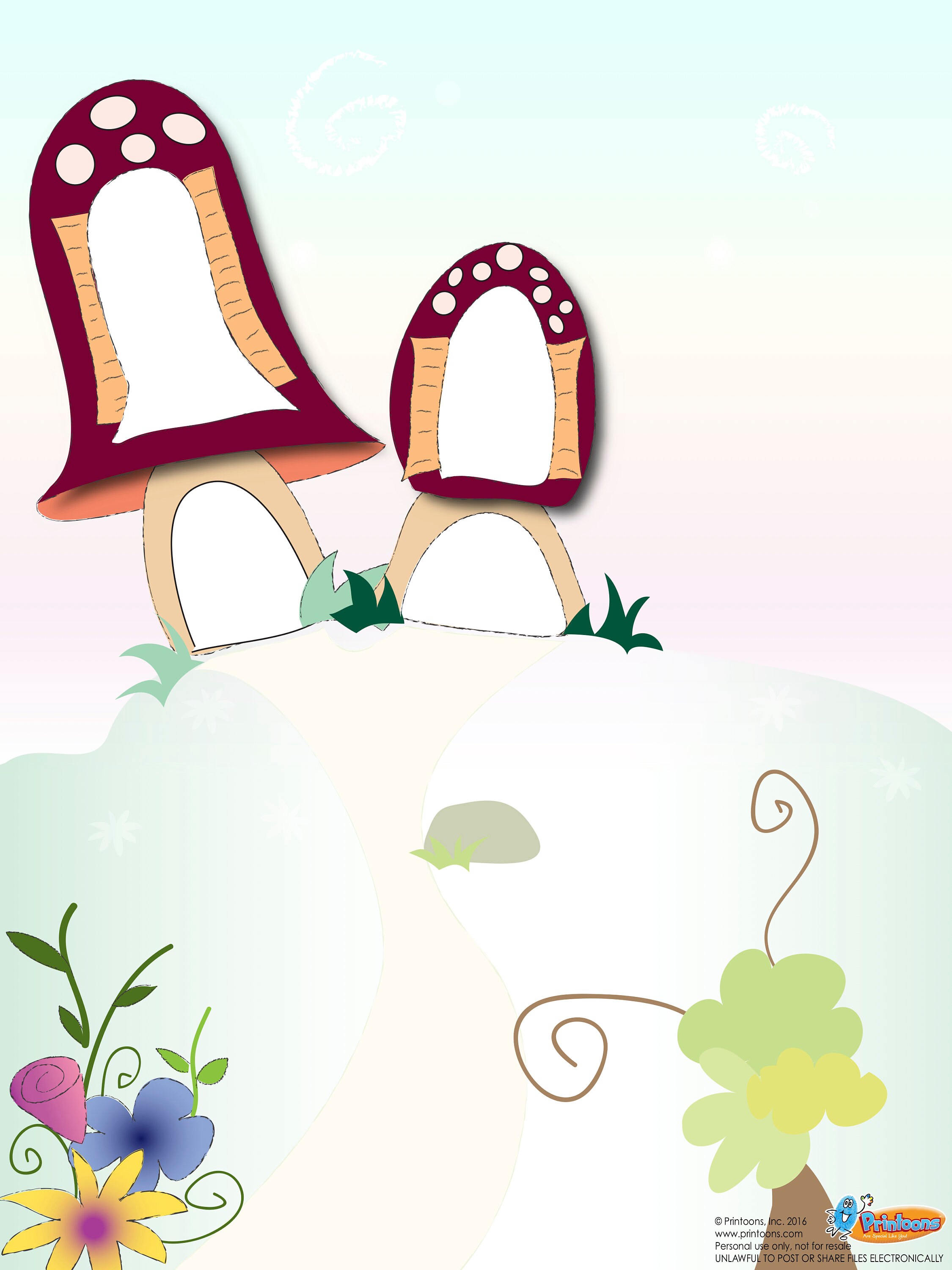 ELF THUMBPRINT ART, Elf Digital Download Fingerprint Art Kit, Elf