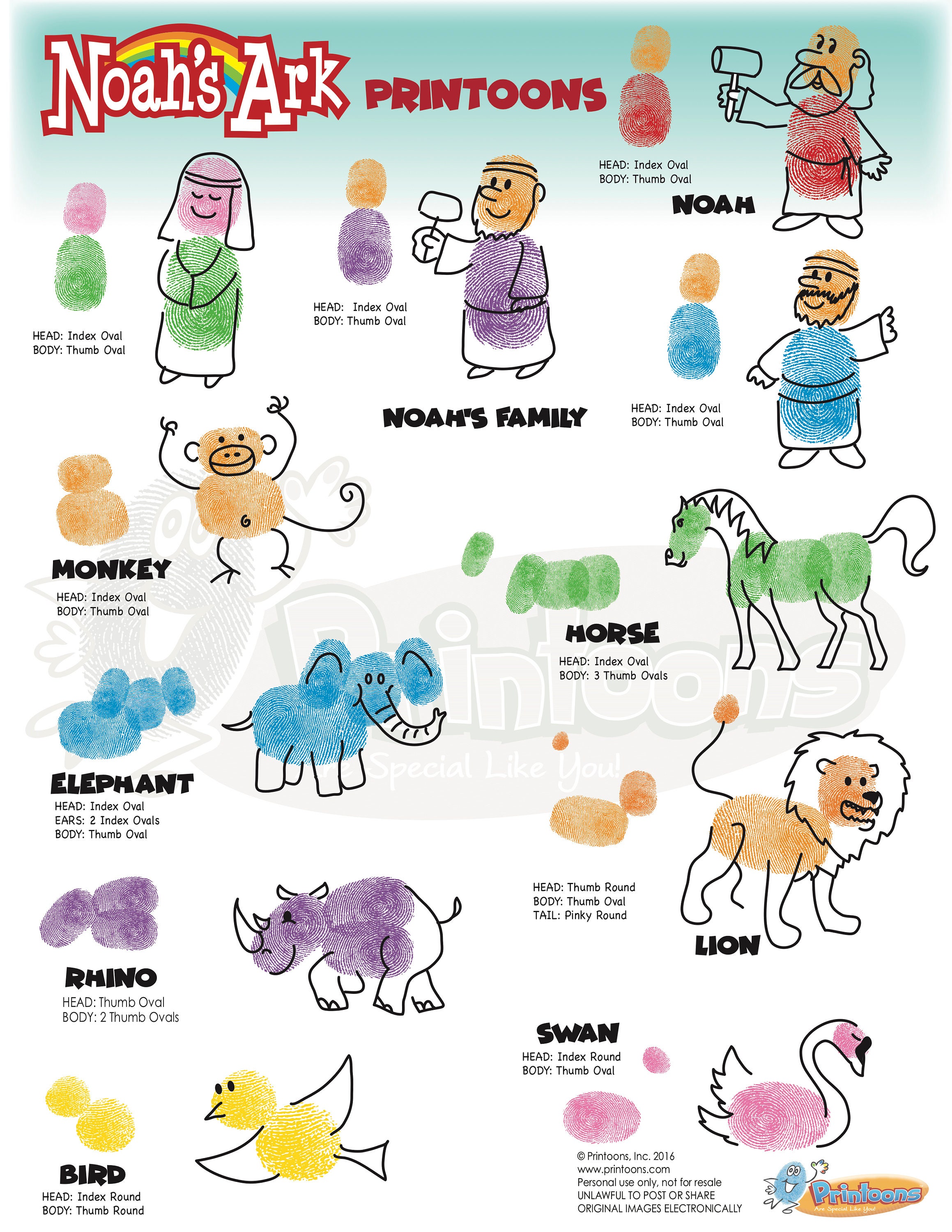 noahs-ark-fingerprint-art-story-bible-story-worksheets-noahs-ark