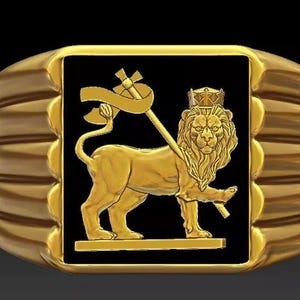 Lion of judah ring bob marley - Etsy 日本
