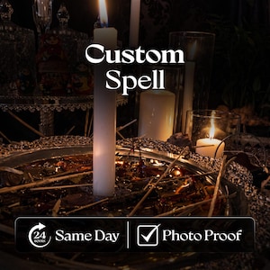 Custom Spell, Love, Protection, Healing and Personalized Psychic Guidance