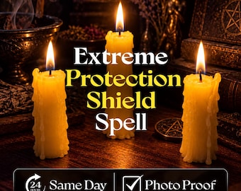 Extreme Protection Shield Spell for Spiritual Boundaries, Aura Defense, Negative Energy Release and Personal Strength