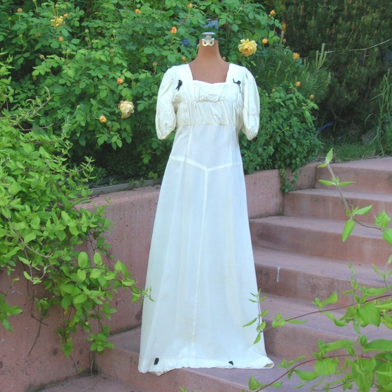 Vintage Vintage 1930 S Ivory Wedding Gown Perfect Etsy