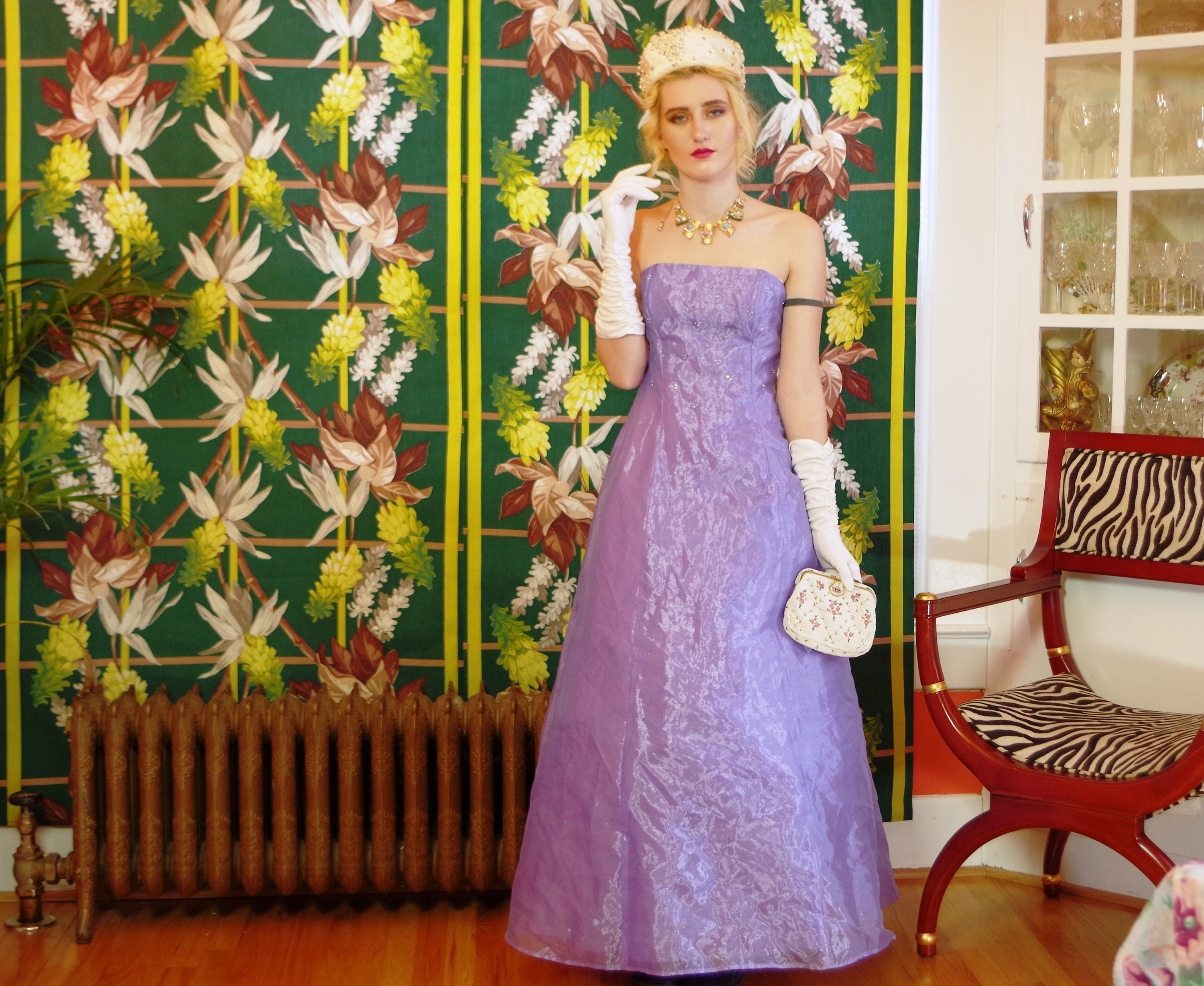 Lavender vintage dress Clearance