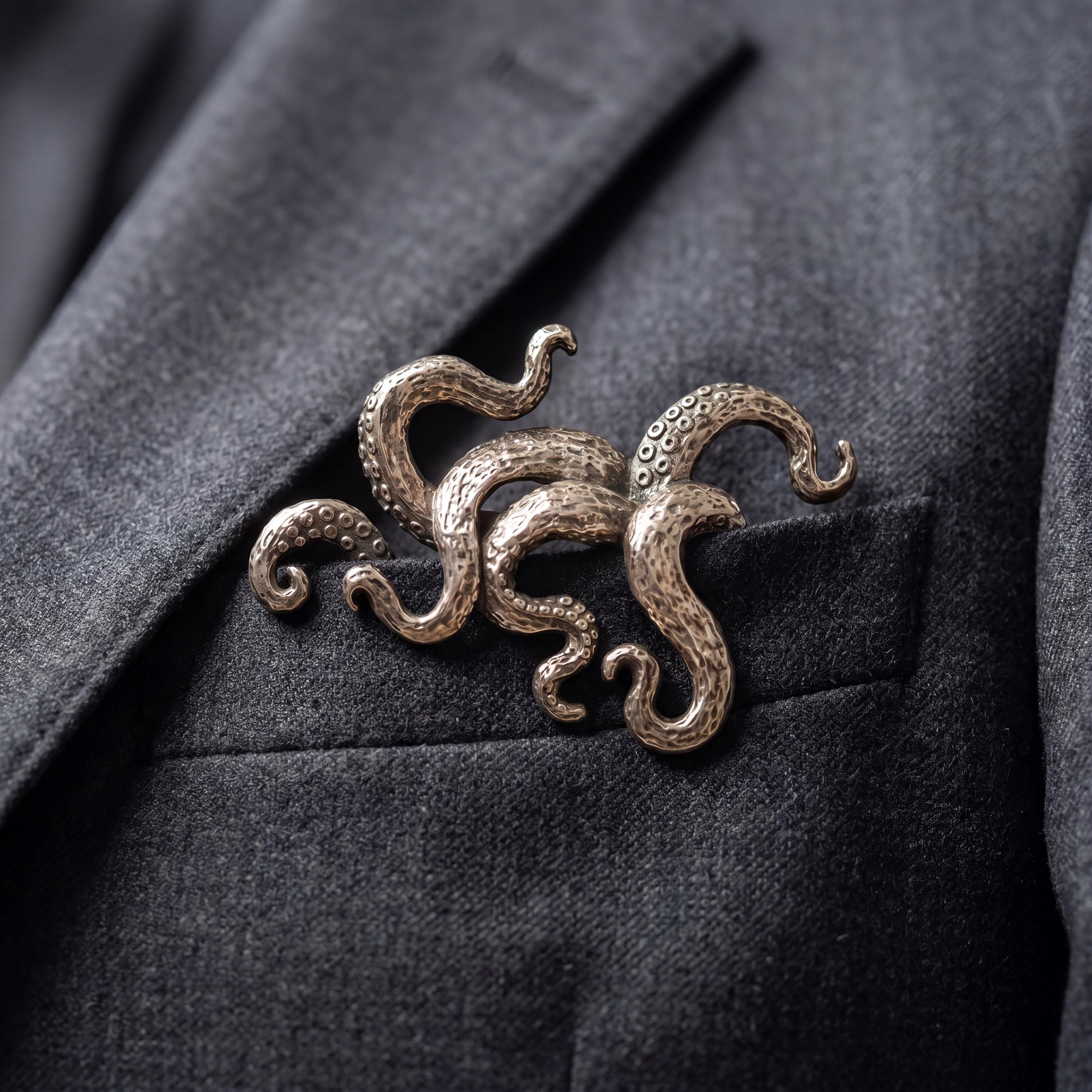 Kraken pocket square - Etsy 日本