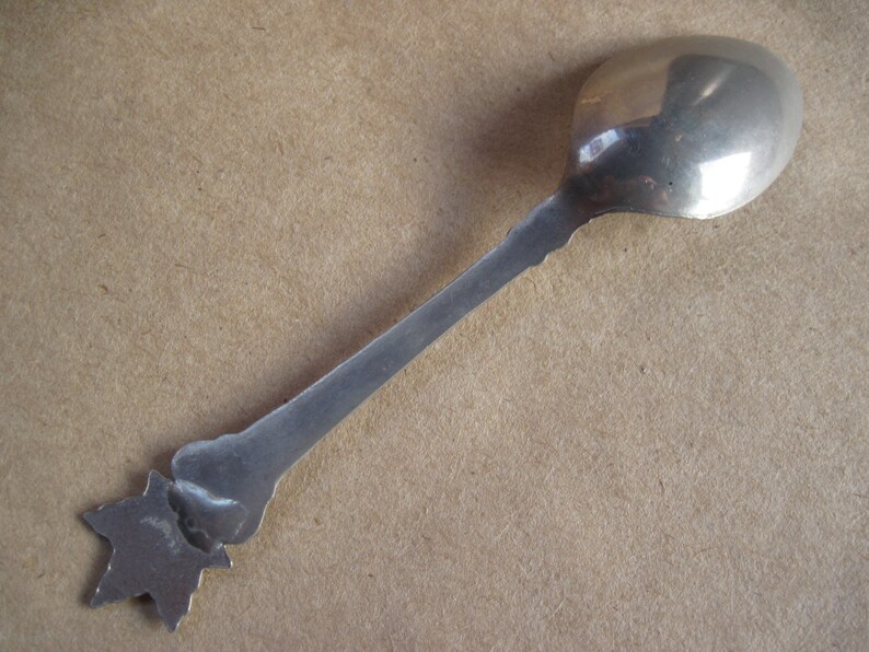 Enameled Souvenir Spoon Niagara Falls
