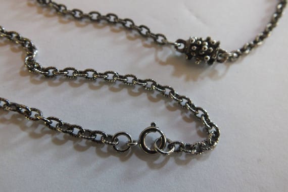 Silvertone 50" Opera Length Chain - image 3