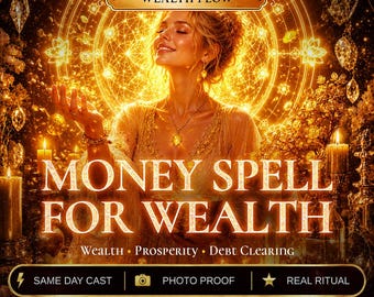 Money Spell for Wealth | Financial Flow, Debt Clearing Energy and Prosperity Attraction