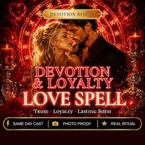 Devotion & Loyalty Love Spell | Deep Devotion, Stronger Bond and Lasting Romance