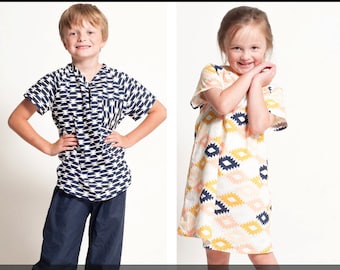 Golden Slumbers Pajamas PDF Sewing Pattern