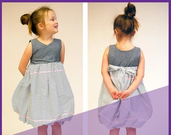 Martha Bubble Dress PDF Schnittmuster