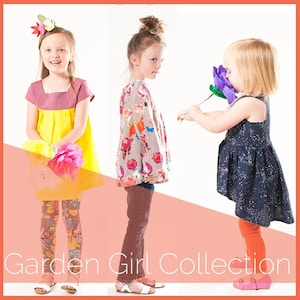 Garden Girl Collection PDF sewing Patterns image 1