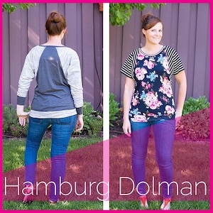 Hamburg Dolman PDF Sewing Pattern