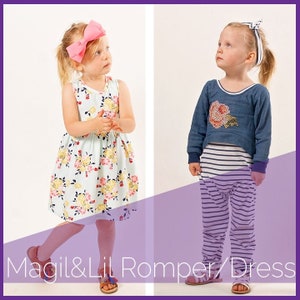 Magil&Lil Strampler und Kleider Schnittmuster (PDF Schnittmuster)