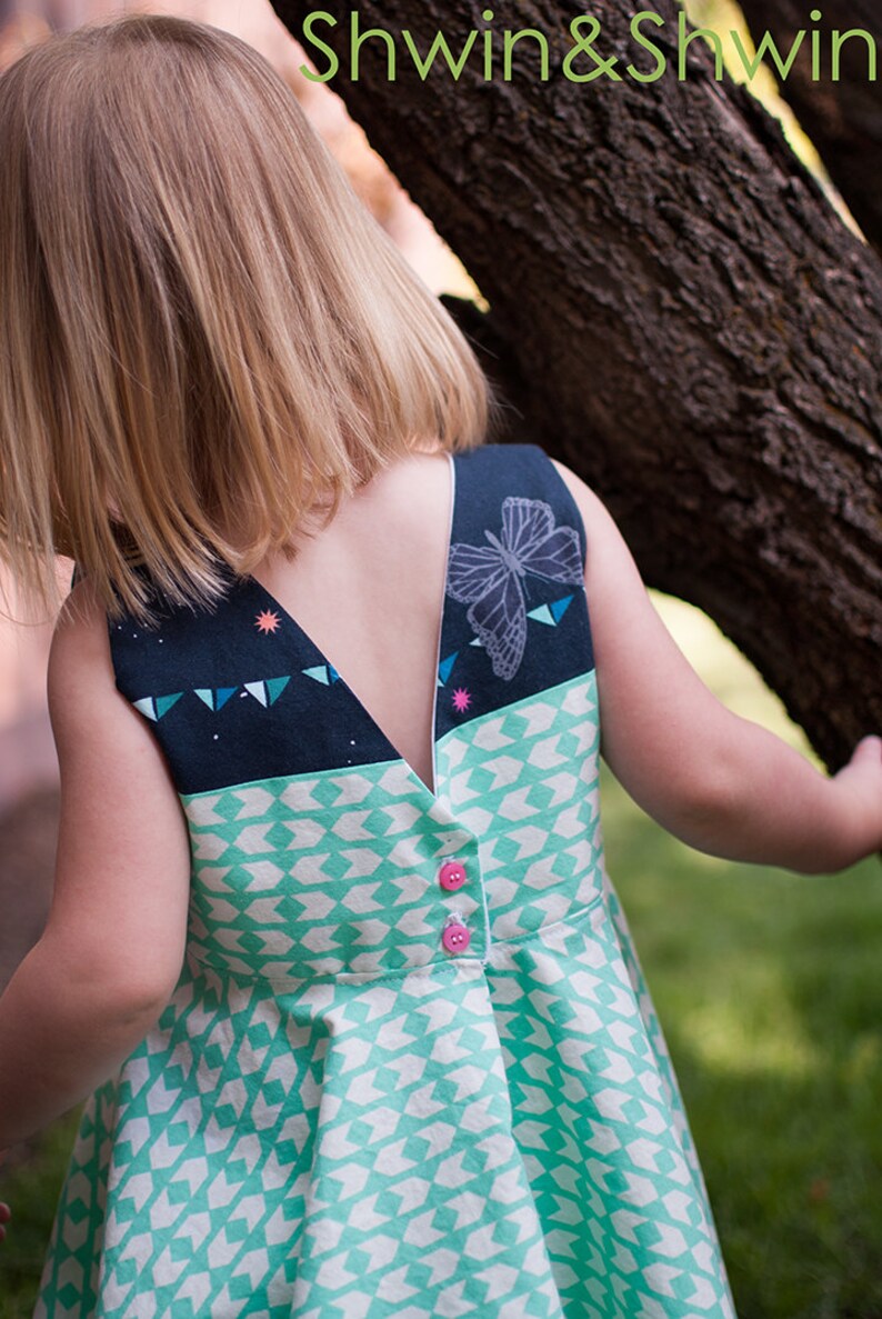 Georgia Twirl Dress and Tunic PDF Sewing Pattern - Etsy