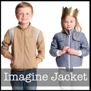 Imagine Jacket PDF sewing pattern