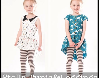 Stella Tunic and Leggings PDF sewing Pattern